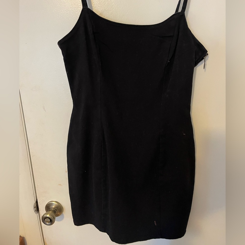 NWT denim structured dress